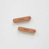 케이트가든 우드집게 마그넷 냉장고 자석 2p, 혼합색상