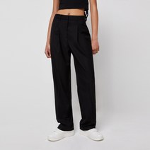 레이디볼륨 여성용 TAPERED ONE TUCK SLACKS