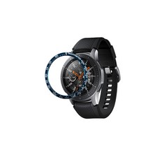 디지털빌리지 갤럭시워치 기어 S3 / S2 타키마티 베젤링 42mm, 블루 화이트