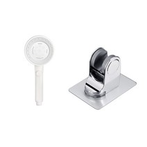 모나코올리브 원터치 스마트 절수 샤워기 + 샤워기 거치대, 1세트