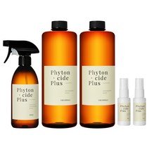 피톤치드플러스 편백수 스프레이 500ml + 리필 1L x 2p + 휴대용 30ml x 2p 세트, 1개
