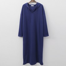 임부용 밤쉘 후드 원피스