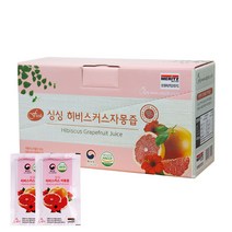 싱싱 히비스커스 자몽즙, 100ml, 20개