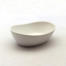 달소금 무광 도자기 파스타접시 바구니 샐러드볼, 크림화이트, 1개