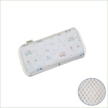 편백아트 3D 매쉬 순면 유아동베개, 자동차