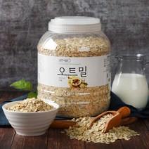 휴나인 100% 순수 국산 친환경 유기농 압착귀리 오트밀 330g, 3개