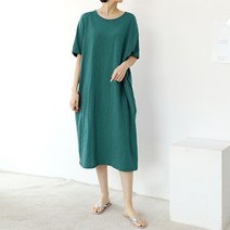 팡팡샵 반팔 가오리 슬라브 임산부 원피스