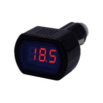 차량용 시거잭형 볼트게이지 12V, 1개