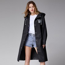 숄뱅 남여공용 후드 레인코트 9018