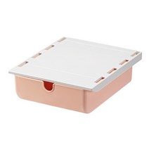 베이직 타입 데스크탑 드로어, 1단, 핑크