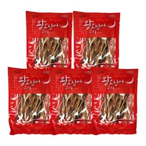 더먹다 자연오감 해오징어 버터구이, 자연오감 왕오징어구이 50g X 5