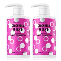 더프트앤도프트 퍼퓸드 샴푸 스톡홀름로즈, 500ml, 2개
