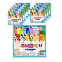 VIVID 여러가지 무늬모아 색종이 2번 40p, 20개, 10개