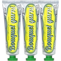 부케가르니 치석 케어 치약 레몬민트, 100g, 3개