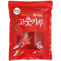 복이네먹거리 중국산고추가루 보통맛 김치용, 1kg, 1개