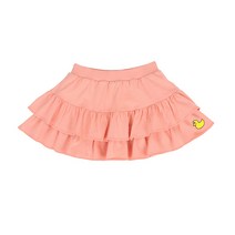 팬콧 여아용 팝덕 2단 프릴 스커트