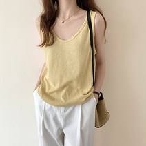 레몬소울 여성용 시틀리 라운드 베이직 나시티