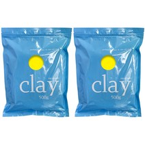 전문가용 클레이 2p, 노랑, 500g
