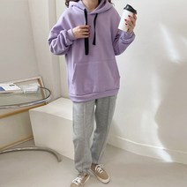 보리맘 박스 기모 빅사이즈 임부 후드티 a485
