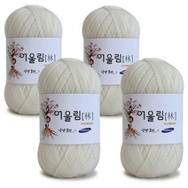어울림 겨울 뜨개실 4p, 901 아이보리