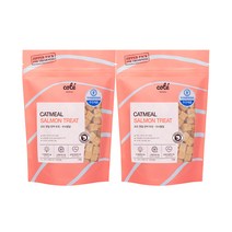 꼬뜨 고양이 밀 알래스카 연어트릿 간식 120g, 2개, 연어