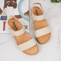 필블루 여성용 더블린 스트랩 샌들 4cm