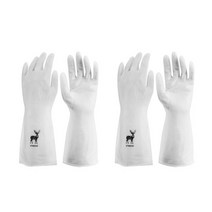 베로나 라텍스 니트릴 고무장갑 L, 2개, 2세트, 대(L)