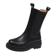 미라클세일 UM 심플 첼시 부츠 미드