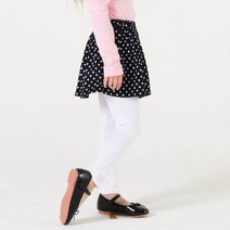 여아용 도트 치마레깅스
