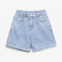 미쏘 여성용 데님 쇼츠 팬츠 4부