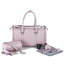 딩동펫 강아지 본비안트 캐리어 세트, 핑크