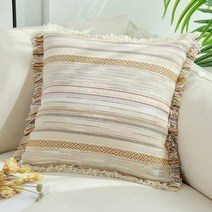 JCP 크리미 보헤미안 쿠션커버