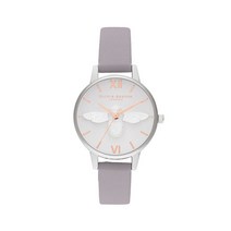 올리비아버튼 여성용 가죽시계 쓰리디 비 30mm OB16AM163