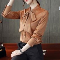 어썸풀 엘비스 리본 블라우스