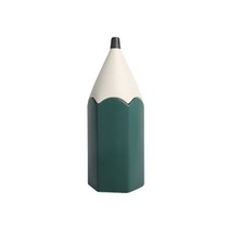 츠츠마켓 연필 모양 세라믹 펜꽂이 110 x 300 mm P, 그린, 1개