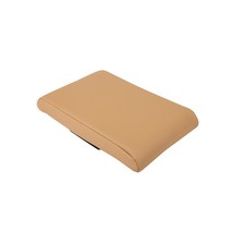 VIP 차량용 더편한 순정형 가죽 베이직 팔쿠션 기본형, 새들브라운, 1개
