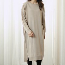 비나인 드렝 옆트임 라운드 원피스