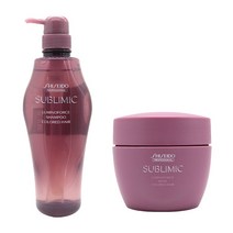 시세이도 프로페셔널 서브리믹 루미노포스 샴푸 500ml + 헤어 마스크 200g 세트 JHK_565, 1세트