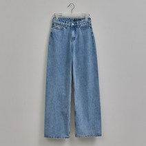 여성용 웨어러블 데님 와이드 팬츠 79248