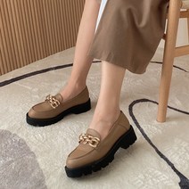 첫걸음 여성용 베르타 체인 로퍼 4cm
