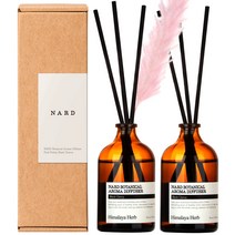 부케가르니 나드 보타니컬 아로마 디퓨저 100ml x 2p + 핑크뮬리, 블랙체리