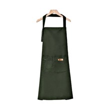 올나인 심플한 작업복 앞치마, A 카키, 1개