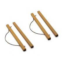 한수오 북유럽 인테리어 우드족자 2세트 + 꼭꼬핀 2p, 모카우드