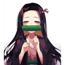 순잠 깜찍 모던 수채화 유채화 개릭터 그림그리기 DIY 세트 50 x 65 x 2.5 cm, 6 기모노 피리 소녀