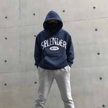 스플렌더 오버핏 후드티셔츠 후드맨투맨(NY) SPWHD2132