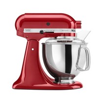 키친에이드 Artisan 5-qt. Tilt-헤드 스탠드 믹서 With Pouring 쉴드 KSM150PS New, Empire Red(KSM150PSER)