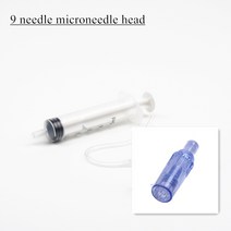 Microneedle 카트리지 스탬프 히드라 인젝터 더마 펜 나노 메조테라피 펜 메조건 휴대용 스마트 인젝터 펜, 01 10pcs 9PIN