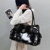디어백 에나멜 빅 숄더백 CH-24200 비올라