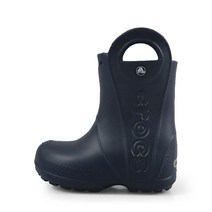 크록스 핸들 잇 레인 부츠 키즈 네이비 (CROCS HANDLE IT RAIN BOOT KIDS)