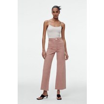 자라 ZARA ZW THE MARINE 스트레이트 하이라이즈 진 124318